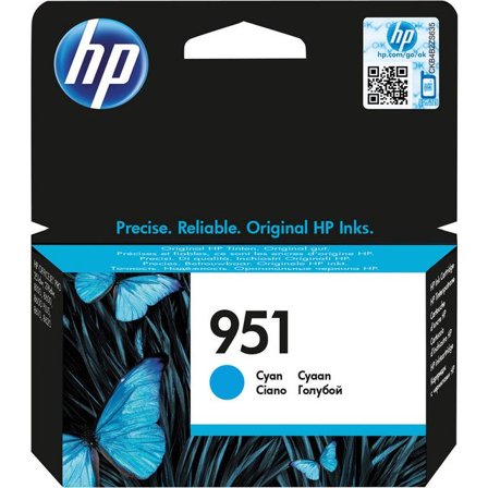 HP Bläckpatron CN050AE 951 Cyan - Lyreco - Toner och bläck - Bläckpatroner - Bläckpatroner HP