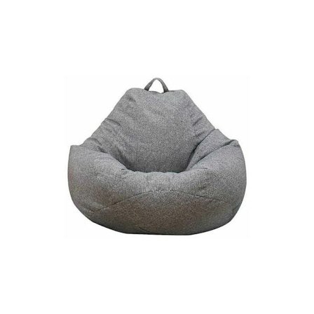 Vuxen Sittpuff Soffa Inner Cover Lazy Lounge Stol Ingen Fyllning