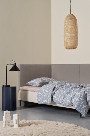 Jotex - Teddy Sengegavl 90 Cm Grå Teddy - CARLIN - Kjøp Sengegavler hos Jotex