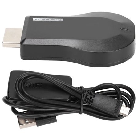 Trådlös Display Receiver 1080P HD Skärmspeglingsadapter för Smartphone Tablet med Ljudutgång