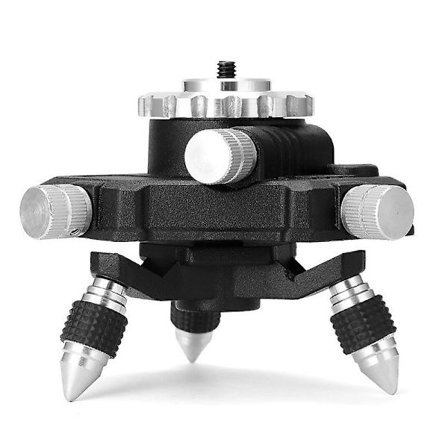 Laser Level Tripod Adapter - 360 Justerbar Drejelig Base