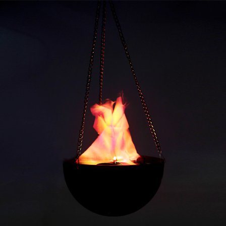 LED falsk flammelampe elektrisk bål kunstig flimrende effektlys