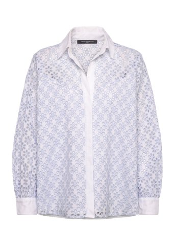 French Connection | Galina Cotton Embroidered Shir | M