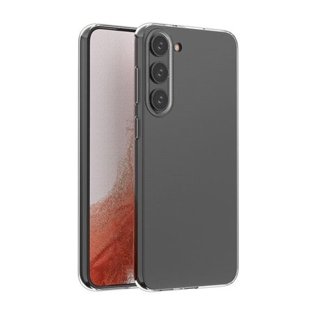Ultraklart 0,5 mm etui til Samsung Galaxy S23+ tyndt cover gennemsigtigt