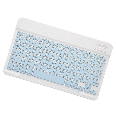 Tangentbord för surfplatta med genvägsknappar, automatisk viloläge, ultratunn BT-anslutning, bärbart trådlöst tangentbord för IOS Tablet Pro Mini Sky 