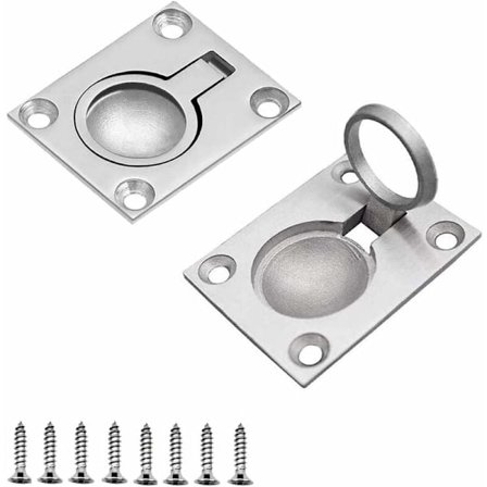 Nostokahva, ruostumaton teräs, veneen uppoasennettava luukku