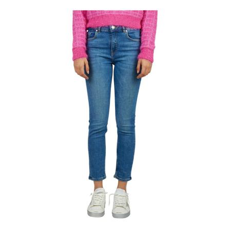 Pinko, Slim-fit Jeans Blauw, Dames, Maat:W26