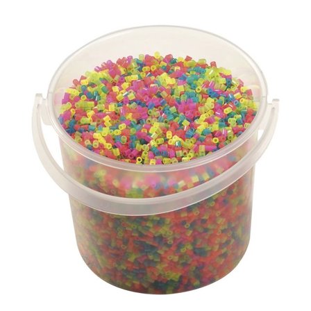 Nabbipärlor neon 20000/fp - Lyreco - Skola och förskola - Hobbymaterial - Nabbipärlor - Rörpärlor