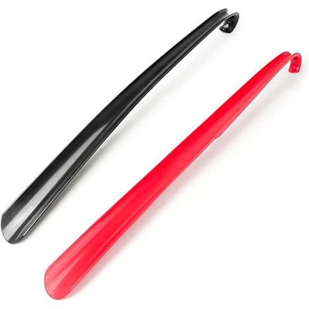 2 st 17" skohorn i plast. Passar för män, kvinnor, barn och seniorer