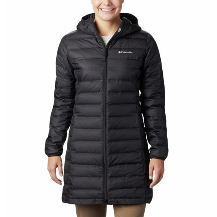 Columbia Montrail Women ́s Lake 22 Down Long Hooded Jacket Women warmly-lined down jackets Black S