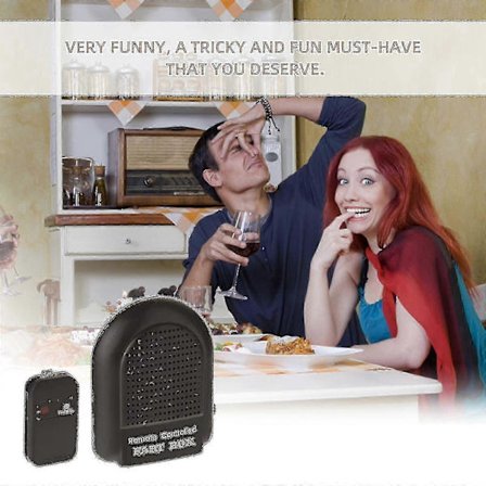 Lomme Prutte Maskine med Fjernbetjening til Aprilsnar Streger