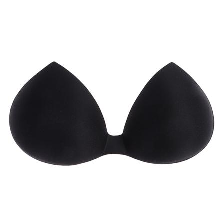 Tyk brystpude Et stykke svamp Palm Type Massage Saml hjerte black