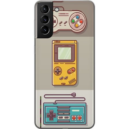 Kompatibelt Mobilskal till Samsung Samsung Galaxy S21+ 5G Nintendo Retro