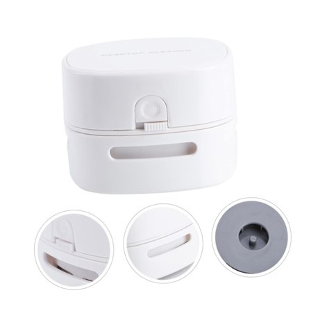 2 stk bærbar støvsuger lille håndholdt støvsuger mini bordfejemaskine Lille skrivebordsstøvsuger Mini støvsuger kontor