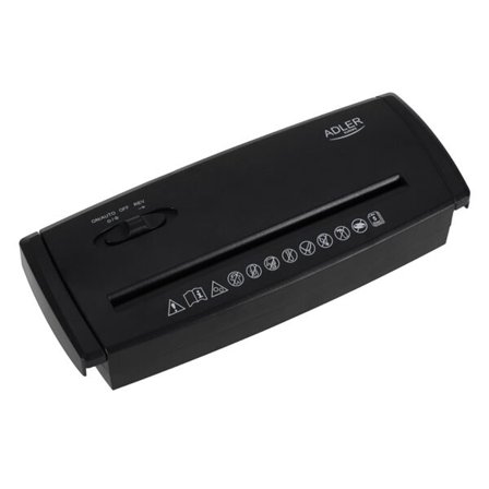 A4-dokumentförstörare med justerbar arm - Svart