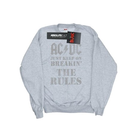 AC/DC Boys Just Keep On Breaking The Rules Sweatshirt 5-6 år