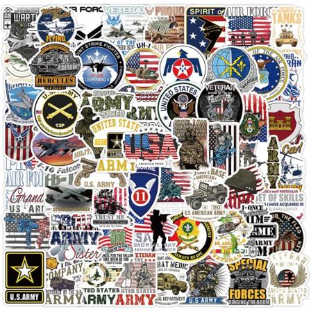 Eläinkirjatarrat | 200 kpl | Söpöt tarrat aikuisille teini-ikäisille aikuisille DMilitary -100