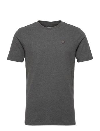 Alder Badge Tee - Gots/Vegan Grey Knowledge Cotton Apparel