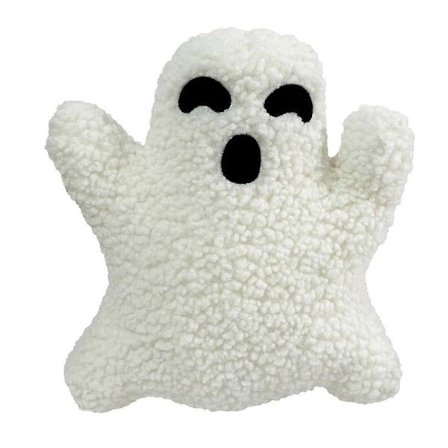 Ghost Pude Halloween Dejlig Halloween Pude Halloween Dekorativ Pude Sød Spøgelsesformet Flanel