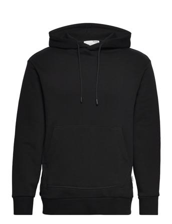Slhrelaxjackman Hood Sweat S Noos Hoodie Svart Selected Homme