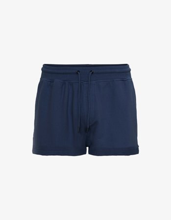 Women Organic Sweatshorts - Navy Blue - S