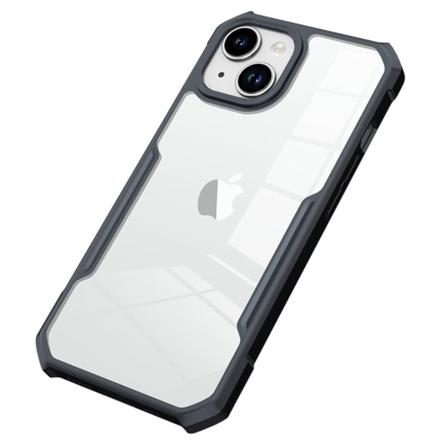 XUNDD TPU Hybrid Skal Fodral till iPhone 15 Plus - Svart Svart