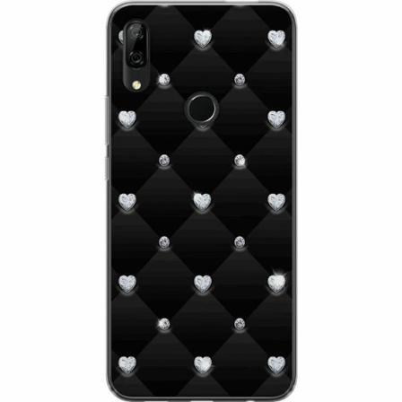 Huawei P Smart Z Mjukt Skal - Diamant Hjärta