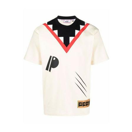 Gcds, Ss 22M130112 T-shirt Biały, Mężczyzna, Rozmiar: M