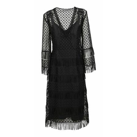 Alberta Ferretti A042616290555 Kjole Sort, Dame