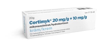 Cortimyk 20+10mg/g krem 20 g