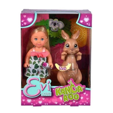 Docka - EVI LOVE - Évi Love - 12 cm - Tropisk klänning - Flaska inkluderad