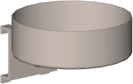 Treston 83216251 Krok R33, längd 30 mm, avdelare 90 mm, Förvaring