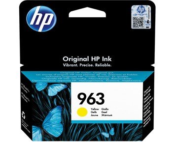 HP-963 Yellow-HP 963 gul blekkpatron (3JA25AE)-Printing ink, toner & paper-Blekkpatroner
