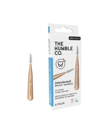 The Humble Co - Interdentalborste Av Bambu - Interdental Brush Size 3 06 Mm