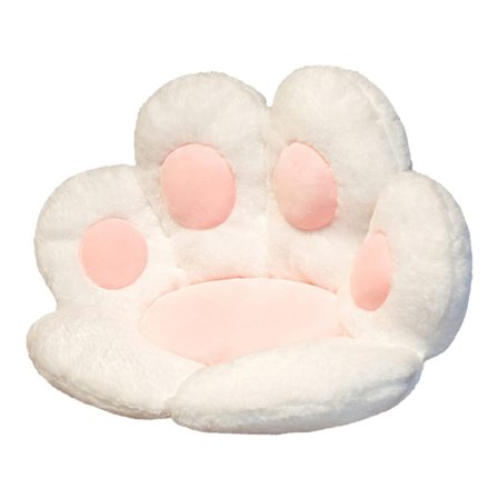 Sittkudde Katt tass Mysig tassformad stolskudde Söt stolskudde Lat ryggkudde Katt tassformad Lat soffa Kontorskudde