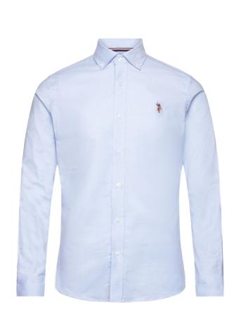 Uspa Shirt Esmar Men Skjorte Uformell Blå U.S. Polo Assn.*Betinget Tilbud