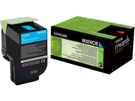 LEXMARK Cyan - original - tonerpatron - for Lexmark CX510de, CX510dhe, CX510dthe