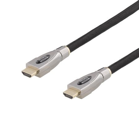 Deltaco Prime HDMI-4050 - HDMI-kabel med Ethernet - 5 m