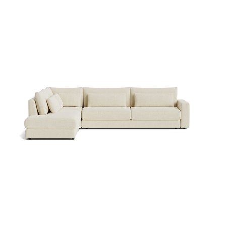 Sevilla hjørnesofa, venstrevendt - Nordic Beige - 325x240x85 - Sofa, hjørnesofa