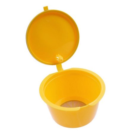 1 st Återanvändbara kaffekapslar kopp sked set Kompatibla Dolce Gusto-maskiner