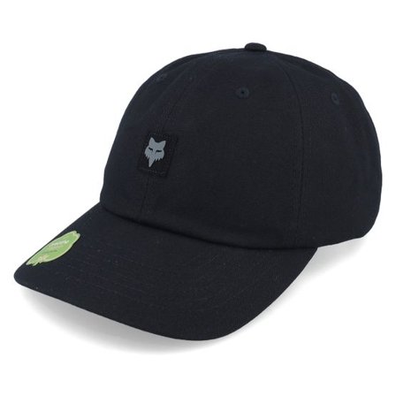 Fox - Svart unconstructed Keps - Level Up Hat Black Dad Cap @ Hatstore