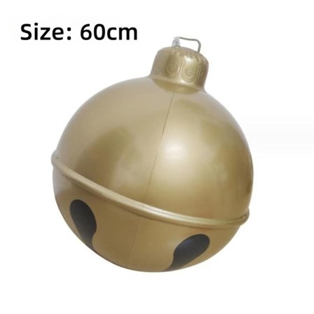Oppustelig julebold Giant Jingle Bell 60CMA A