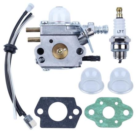 Forgasser Drivstoffslange Primer Pære kompatibel med Zama C1U-K29 C1U-K47 C1U-K52 Trimmer kompatibel med Echo SRM2100 GT2000 GT2100 Hg