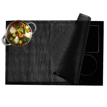 52x78cm (20x30 tommer) Induktionskogeplade Beskyttelsesmåtte, Magnetisk Silikone Induktionskogeplade Måtte, Induktionskogeplade Beskyttelsesdæksel