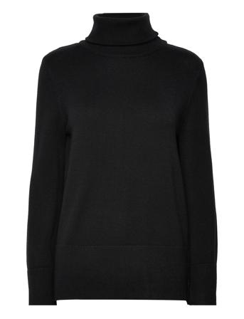 Onlfia Ls Rollneck Knt Black ONLY