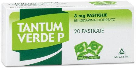 Tantum Verde P 20 Pastiglie Menta 3mg