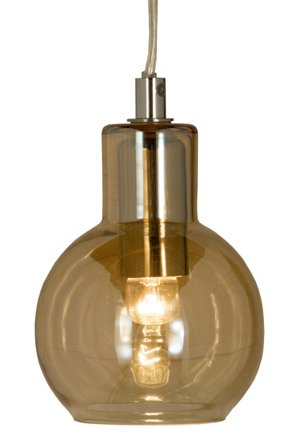 Aneta Lighting LEAH vinduspendel, amber, 4 m ledning med stikkontakt