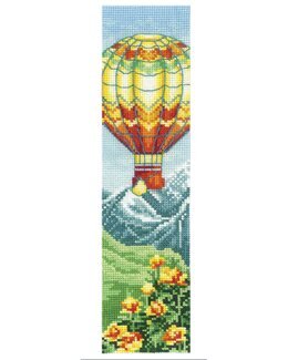 Stickpackung Lesezeichen Luftballon