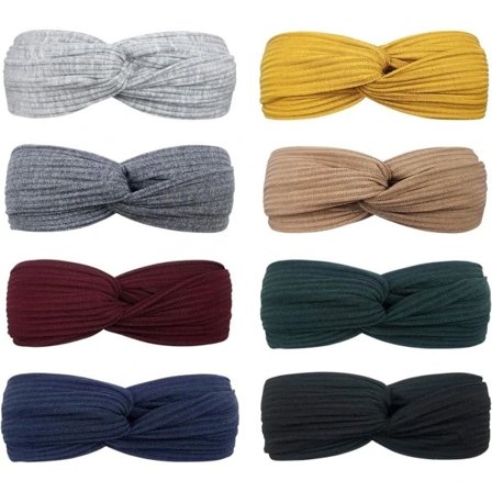 8-pak hårbånd til kvinder, pandebånd, hårspænder