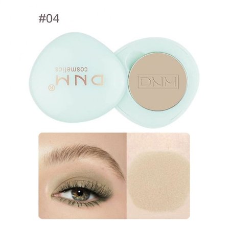 Dnm 30 farver Monokrom Øjenskygge Palet Perlemorshvid Mat Glitrende Pudder Lysnende Reparerende Silkeorm Jord Øjenskygge